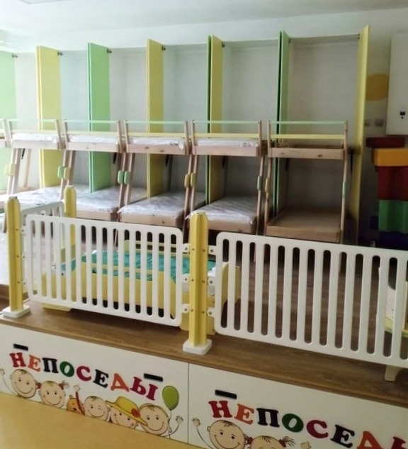кровати трансформеры для детского сада на заказ