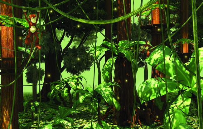 фотообои джунгли