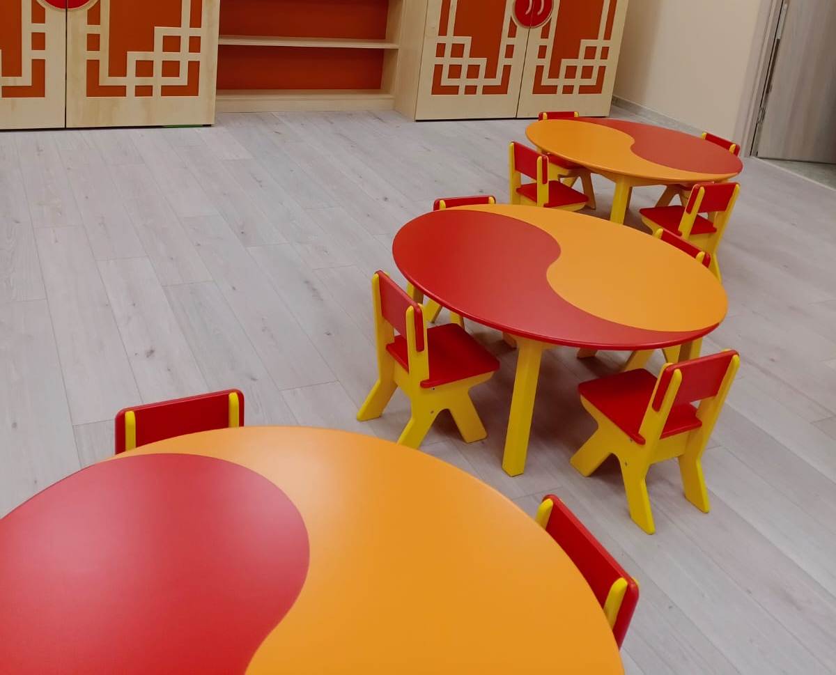 столики для детского сада китайский стиль полосатая лошадка детская мебель официальный сайт