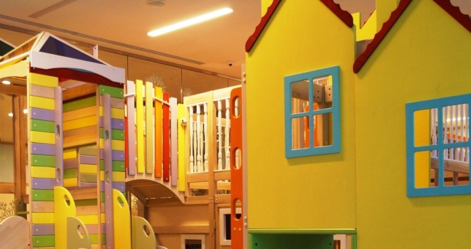 домики игровые в детской комнате на базе отдыха
