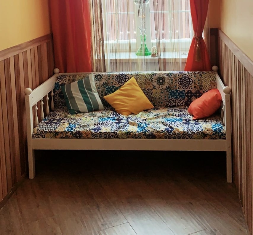 Кровать из берёзы 